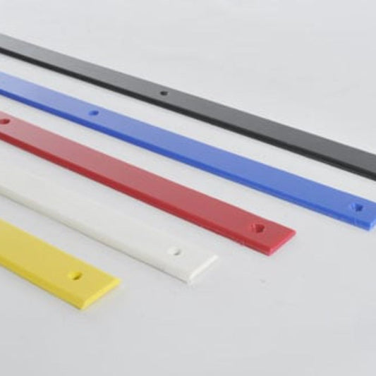 Ultimate Rink-of 48 inch black top edge protectors for rink dasher board capping.