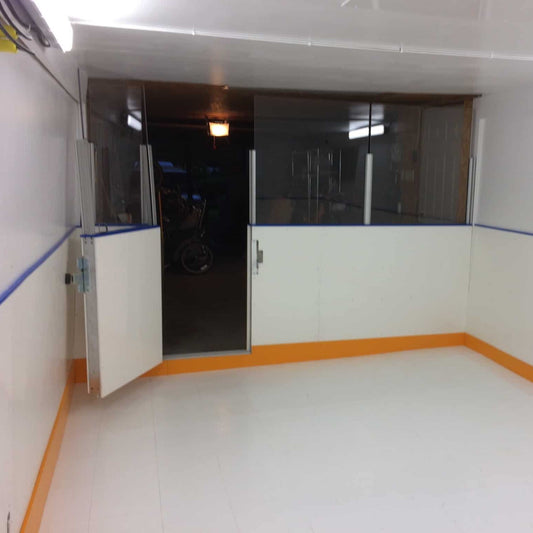 Clear LEXAN™ Rink Shielding - Spectator Viewing Panels (4' x 8' Sheet)