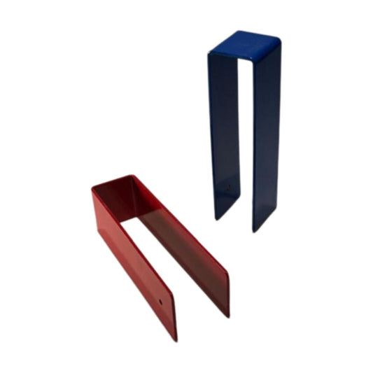  Ultimate Rink-6-pack of red and blue GripnGo rink board handrails and edge protection. 