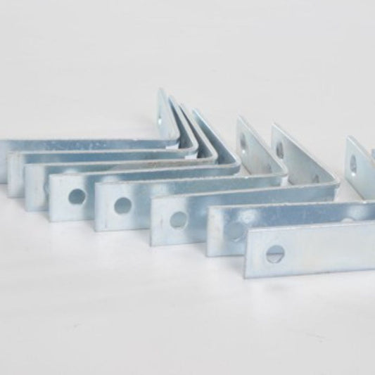  Ultimate Rink-8-pack of 3 inch steel L brackets for rink frame and corner support. 
