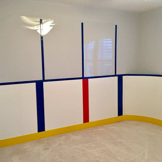  Ultimate Rink-48 x 54 inch .012 gauge clear plastic protective sheeting for rink shielding. 