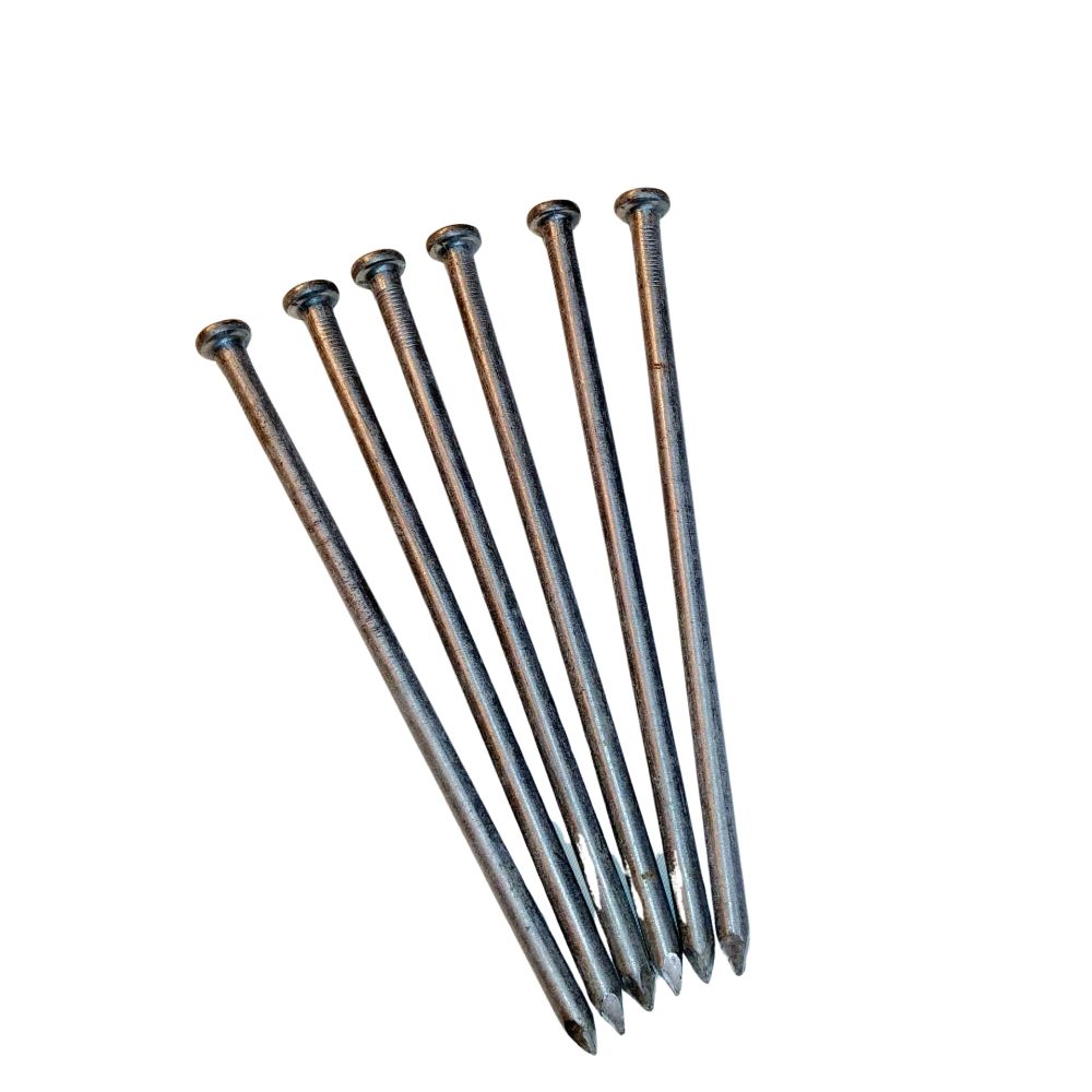  Ultimate Rink-Single 8-inch heavy-duty steel spike for anchoring ice rink stakes. 