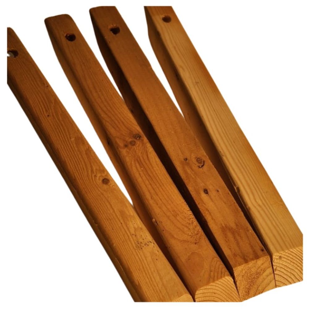  Ultimate Rink- 17 inch wood 45-degree angle supports for rink board stability. 