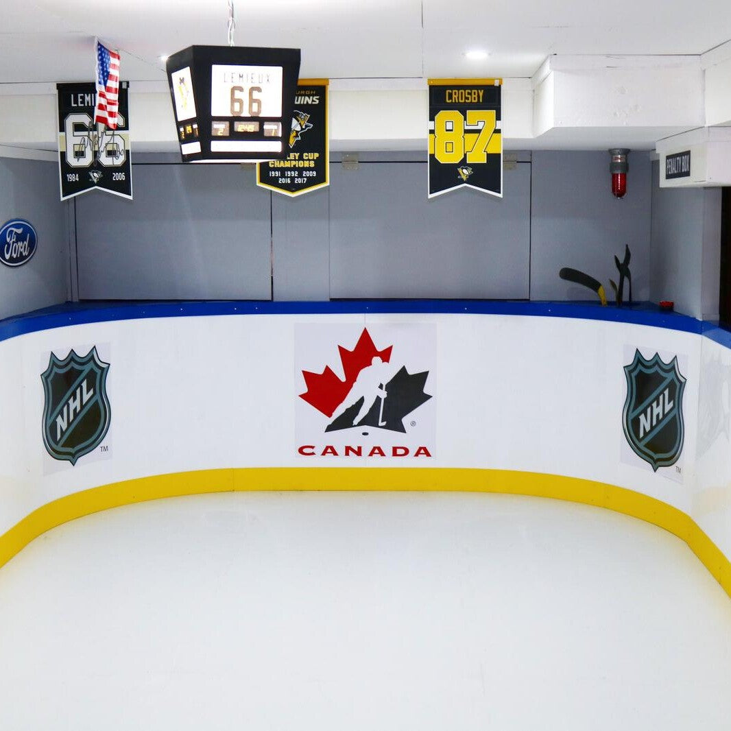 Clear LEXAN™ Rink Shielding - Spectator Viewing Panels (4' x 8' Sheet)