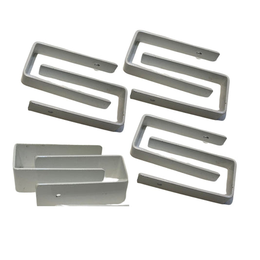 Grip'n Go® White Kit - 2-Wide and 6-Narrow - 4" height