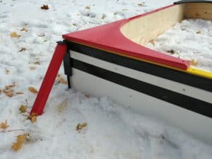 Ultimate Ice Rink corner seats