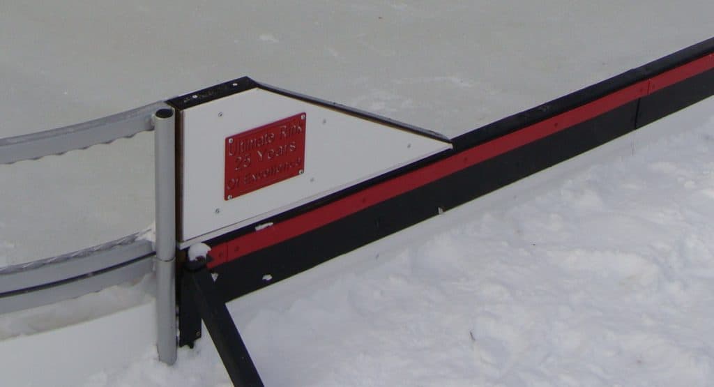 Backyard Rink hockey corner Panels