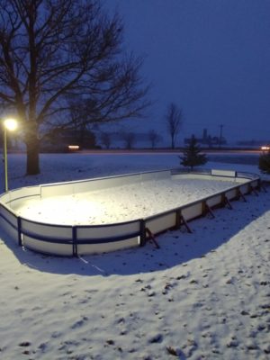 Outdoor Hockey Rink Lighting
