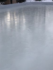 Repairing damage to your ice rink surface